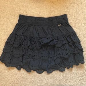 Hollister Navy Skirt